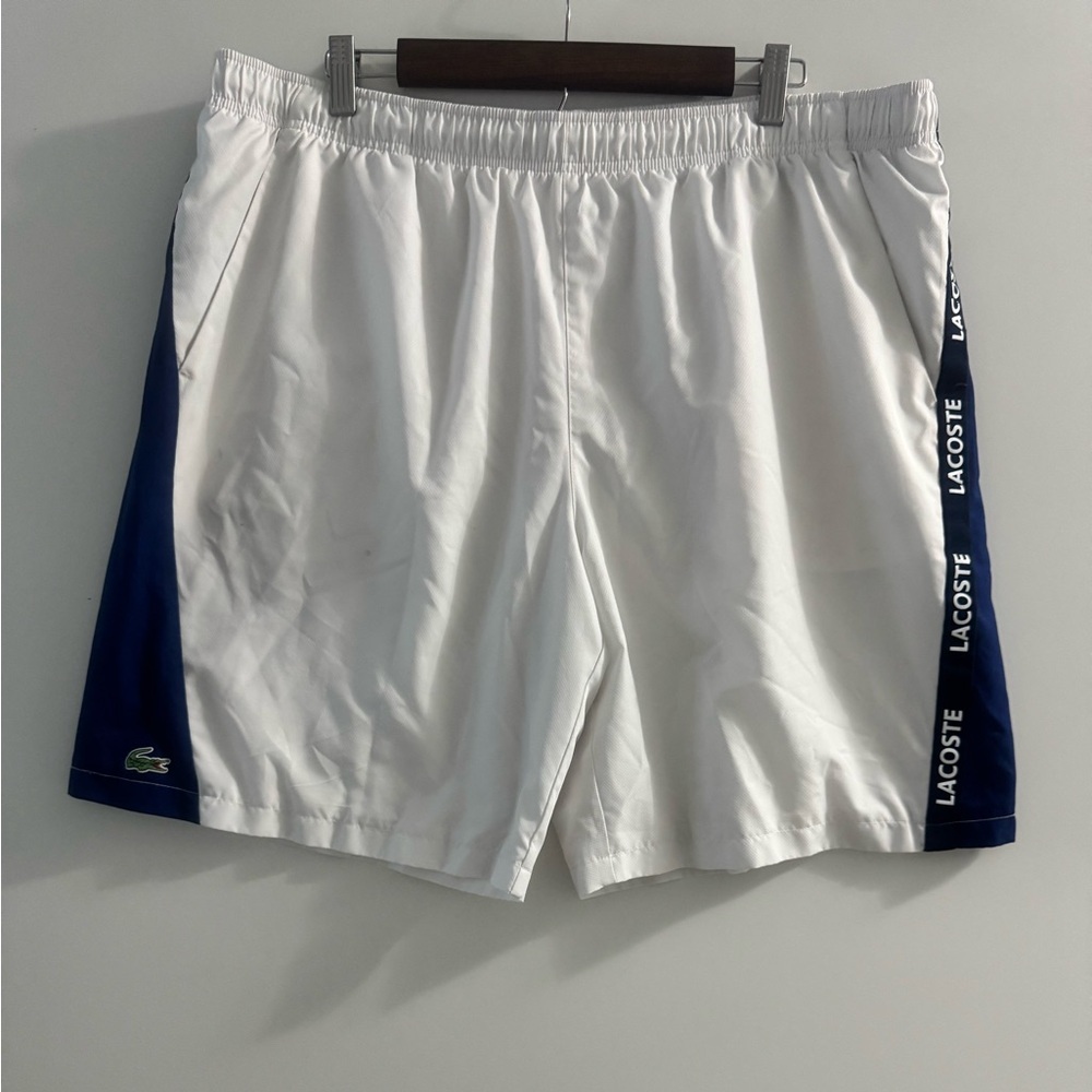 Lacoste Sport White Shorts